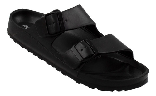 Sandalias Hombre Eva Gr Sv054 Baño Ducha Playa Ligeras Negro