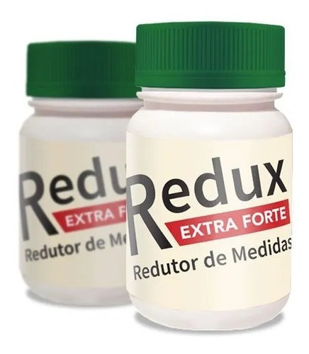 2 Redux Extra Forte 30 Cápsulas Sabor Neutro