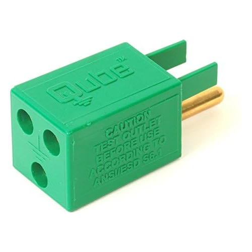 Cubo De Puesta Tierra Esd Q007duo, Paquete De 2