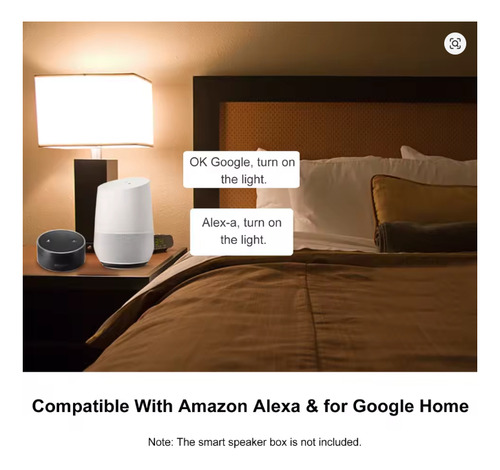 Foco Smart Mr16 De Colores Rgb Compatible Con Siri Blanco Cálido