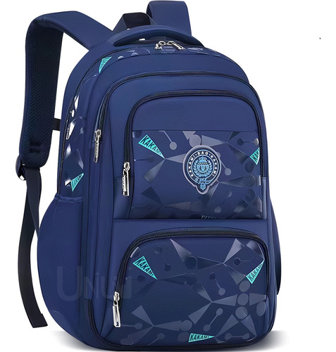 Mochila escolar viaje Uniuni Escolar Viaje UN-S723 color azul claro 30L