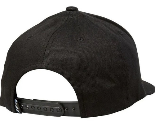 Imagen 2 de 5 de Gorra Slash Snapback Negra Motocross Moto Fox Juri Atv