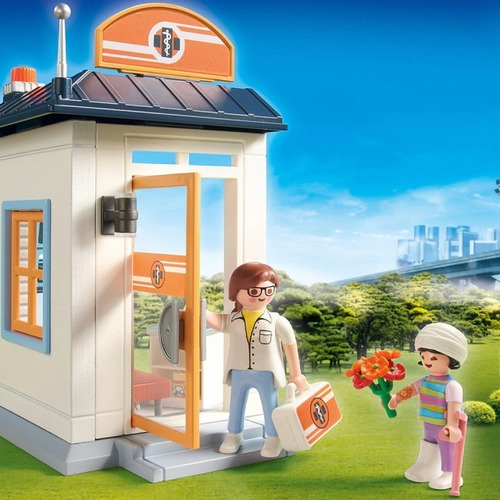 Playmobil Pediatra Doctor Consultorio Muñeco Original