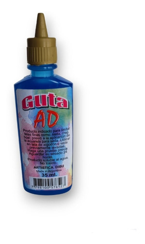 Guta Removible Adhesivo Limitar Telas Ad 35 Ml 