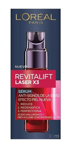 Sérum Concentrado Antiarrugas Revitalift Loreal Paris, 30ml