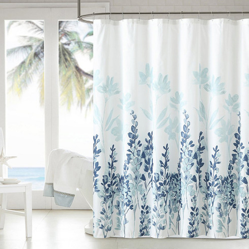 Cortina De Ducha De Tela Para Baño, Poliéster St.