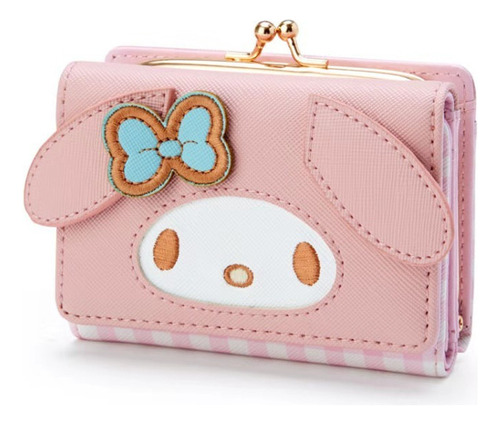  Nueva Y Linda Cartera De Cuero Pu Sanrio Para Mujer