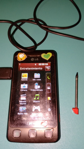 Celular Lg Kp570 Año 2009 Liberado, Primer Cel Tactil (Usado)
