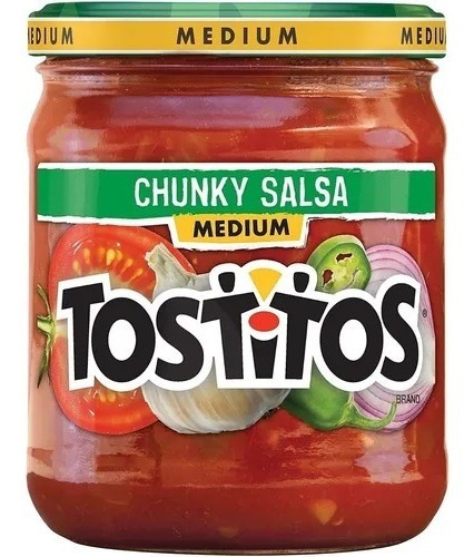 Tostitos Chunky Salsa Medium (15oz 425.2g) Americano