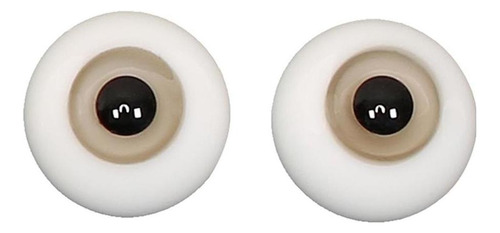 Bien 2 Pedazos Oculares Ojos De Cristal De 6mm Accesorios