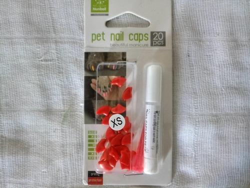 Protectores De Uñas Para Perro O Gato Talla Xs Nunbell