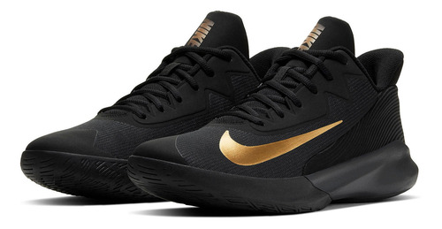 Zapatillas Nike Precision 4 Black White Urbano Ck1069-001