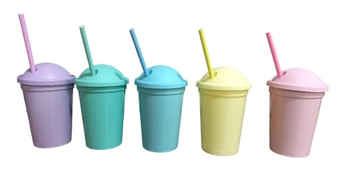 Vasos Milkshake Souvenirs C/ Sorbetes Pasteles X 40 Unidades