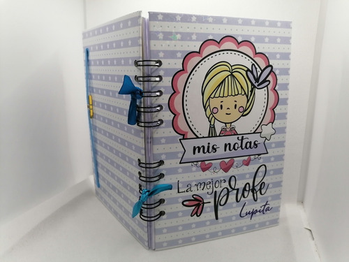Planer Personalizado La Mejor Profe Media Carta