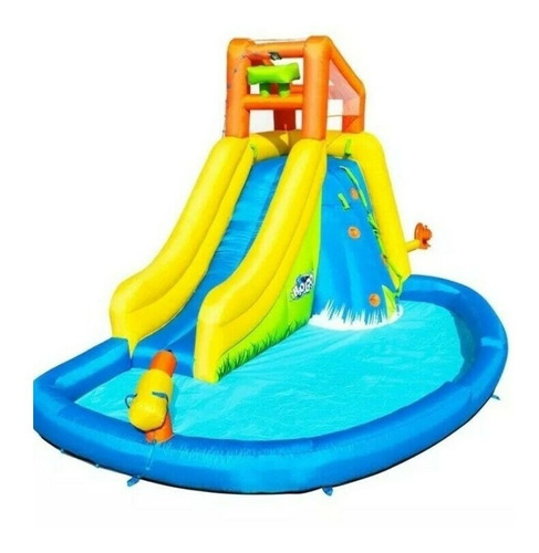 Brincolín Acuático Mount Splashmore Mega Waterpark Bestway