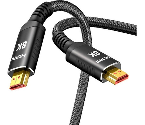 8k Cable Hdmi 2 Metros  Nueva Tecnologia