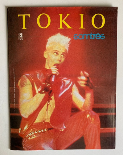 Revista Poster Tokio Tokyo Supla - Somtrês No 93 (set 1986)