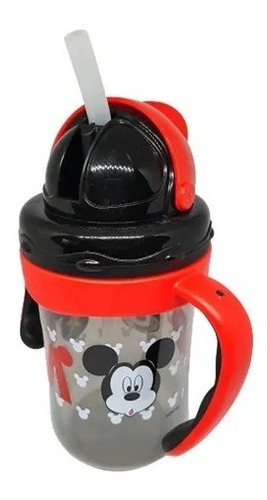 Vaso Entrenador Minnie Con Asas Y Popote