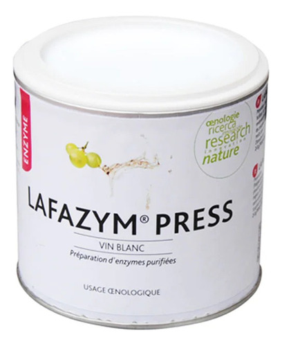 Enzimas Para Hacer Vino Lafazym Press - 100g Tin