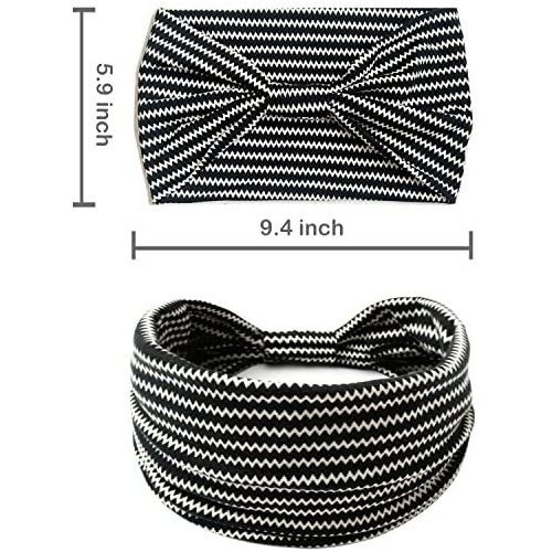 Diademas Anchas Ivaryss Para Mujer, Estilo Bohemio, Anudadas