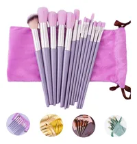 Comprar Set 13 Brochas De Maquillaje Profesional Juego De Brochas