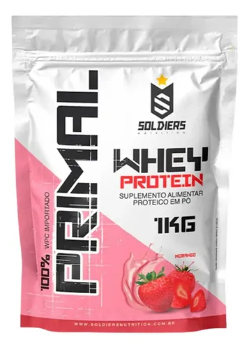 Primal Whey Protein 1kg Morango