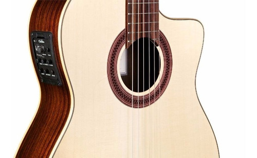 Imagen 7 de 7 de Cordoba Gk Studio Negra - Guitarra Flamenco Electro Criolla