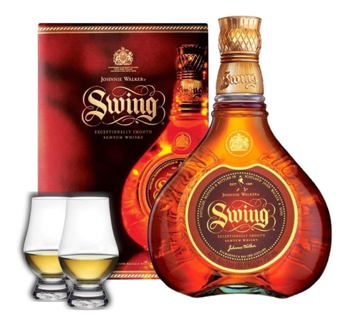 Whisky Johnnie Walker Swing + 2 Copas De Cata De Whisky