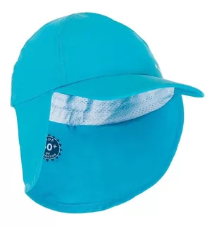 Gorro Con Protección Anti-uv Bebe Azul Tuquesa Nabaiji