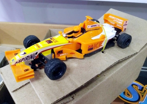 Imagen 4 de 9 de Pista Tipo Scalextric 5,09m Longitud Autos F1 1:32 Sk 97001
