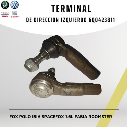 Terminal De Dirección Izquierdo Fox Ibiza Cordoba Roomster