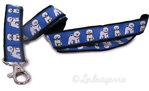 Dog Ink Bichon Frise Perro Raza Cuello Lanyard