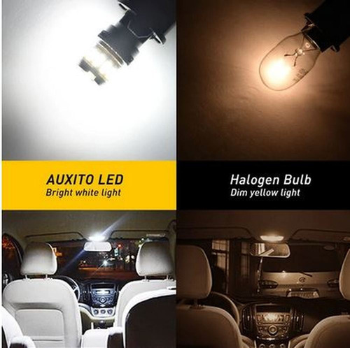 2 Luces Led T10 Color Blanco Luz Para Espejo Maletero Placa