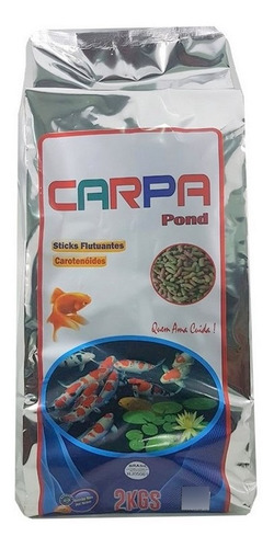 Ração Para Peixe Carpa Pond 2kg Maramar