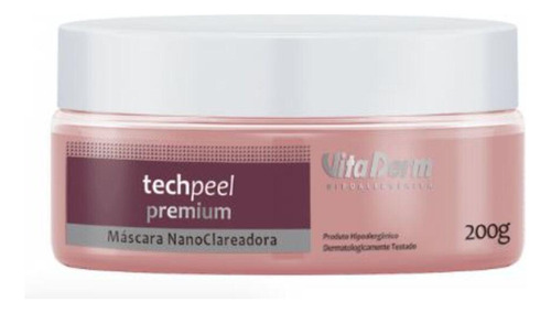 Máscara Nanoclareadora Tech Premium 200g - Vita Derm