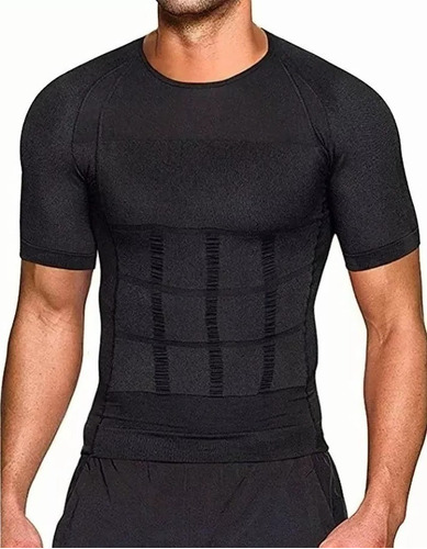 Poleras Compresion Hombre Faja Polera Reductora Hombre Manga