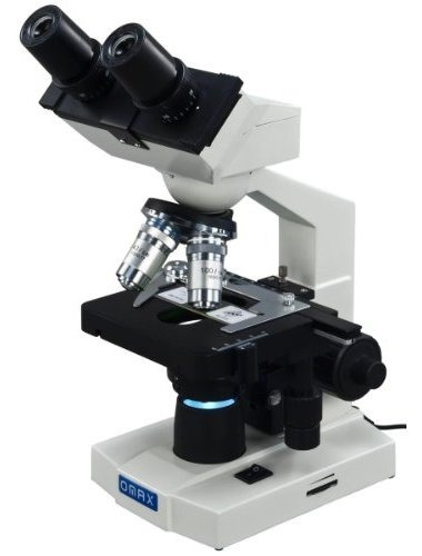 Conjunto De Promoción: Omax 40x-2000x Lab Led Microscopio Bi