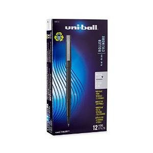 Uni-ball Stick Micro Punto Roller Bolígrafos, Paquete De 12