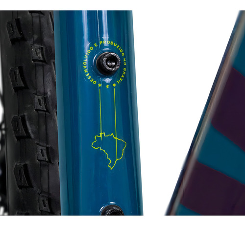 Bicicleta Caloi Exp Comp Sl Tmr29v9 Azl A24 - Tam 17
