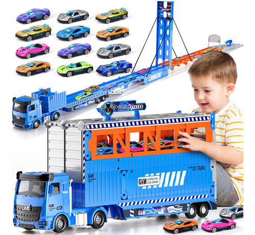 Juguetes Para Ninos De 3, 4, 5, 6 Anos, Camion Transportador