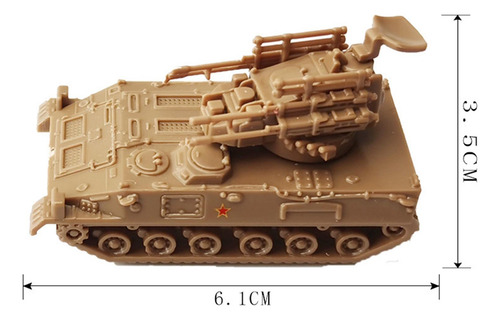 4 Simulación 1:144 Kits De Modelo De Tanque A Escala Modelo