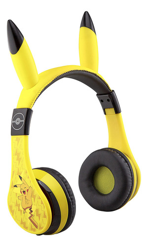 Ekids Pokemon Kids Auriculares Bluetooth, Auriculares Con La Color Amarillo