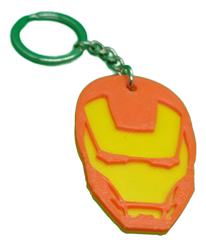 Llavero 3d Ironman Genérico - Diseño Único