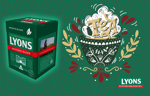 Te Irlandes Original Blend Lyons Tea (80 Bolsitas De Té)