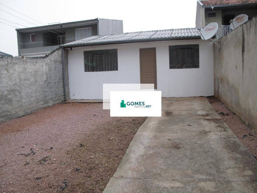 Casa Com 2 Dormitórios Para Alugar, 65 M² Por R$ 750,00/mês - Tatuquara - Curitiba/pr - Ca0005