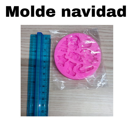 Molde De Silicón Para Chocolate Fondant Repostrería Jabón