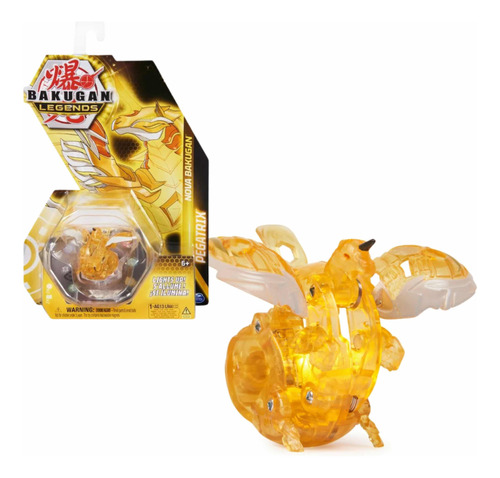 Bakugan Legends Nova Pegatrix Dorado Light Up Con Luces