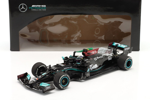 Minichamps F1 1/18 Mercedes W12 Gp Brasil 2021 Hamilton #44