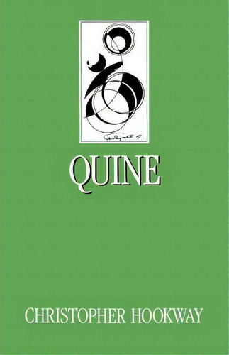 Quine, De Christopher Hookway. Editorial Polity Press, Tapa Blanda En Inglés