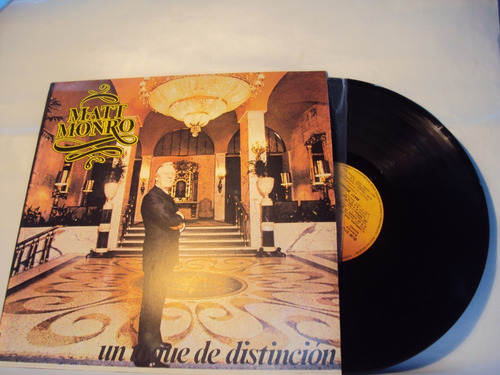 Vinilo Lp 110 Matt Monro Un Toque Distincion